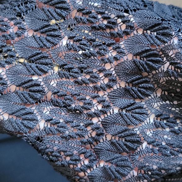 Storm Los Angeles lace sleeve top - Picture 1 of 6